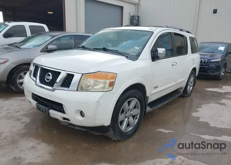 2009 Nissan Armada Le z USA, uszkodzony, nr VIN 5N1BA08D59N607598